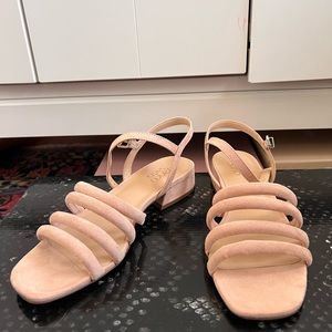 Franco Sarto Finelli blush/nude sandal Size 8.5